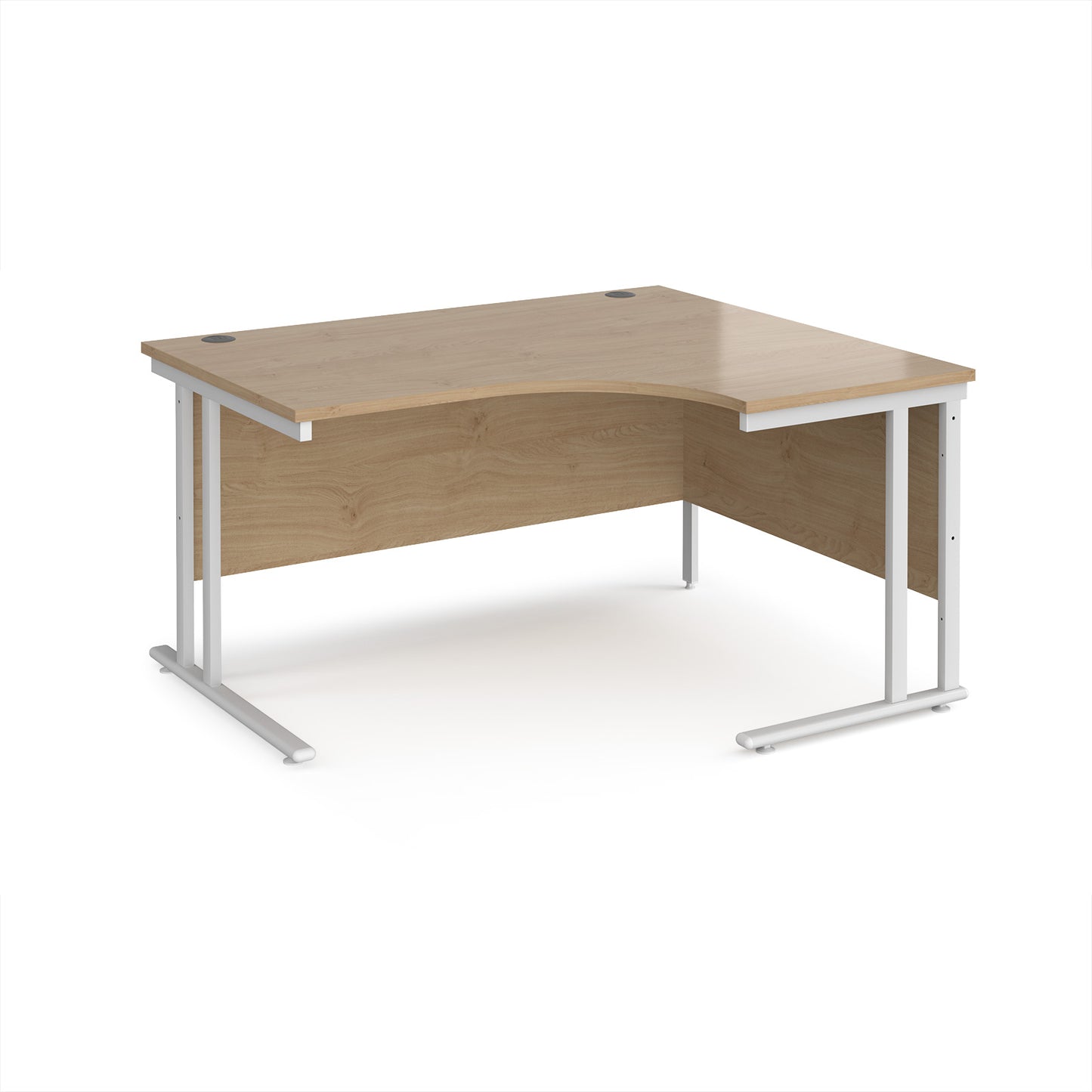 Maestro 25 cantilever right hand ergonomic desk - MC14ERWHKO