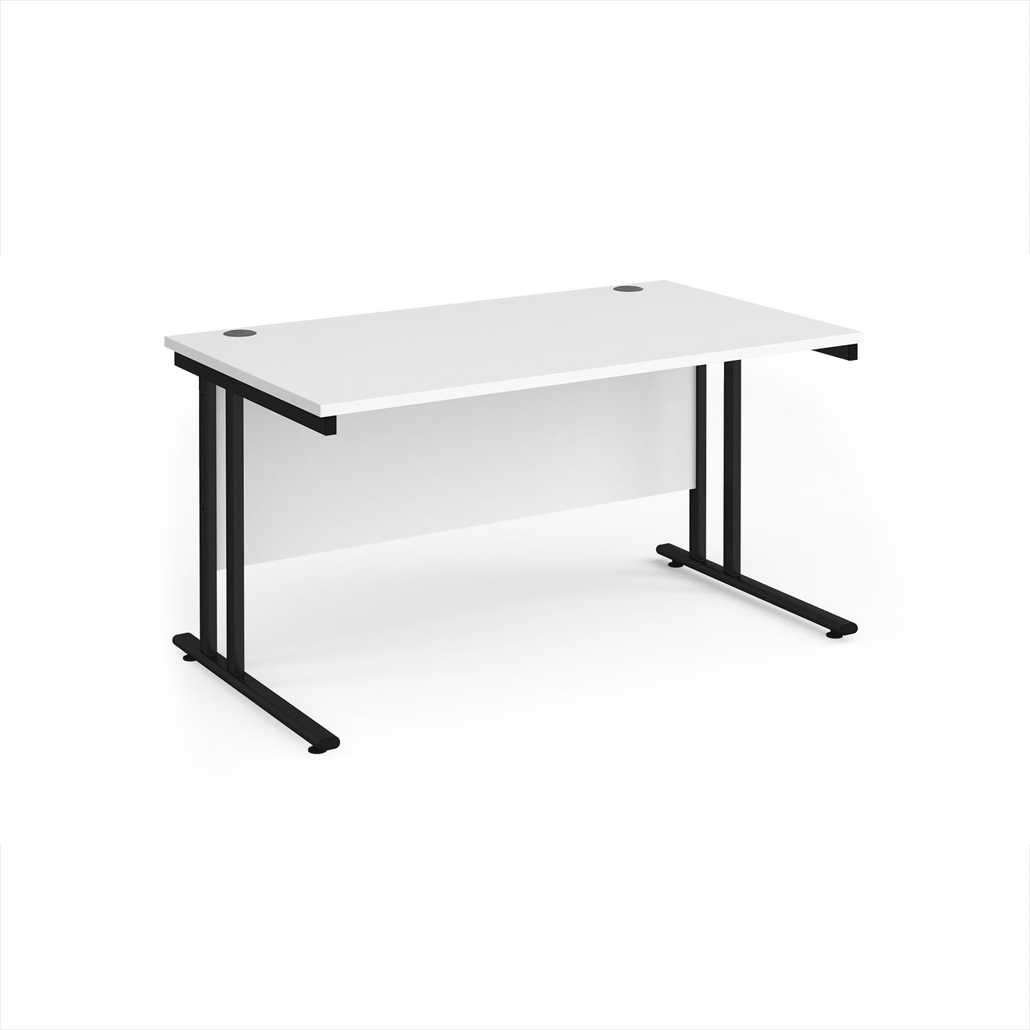 Maestro 25 cantilever 800mm deep desk - MC14KWH