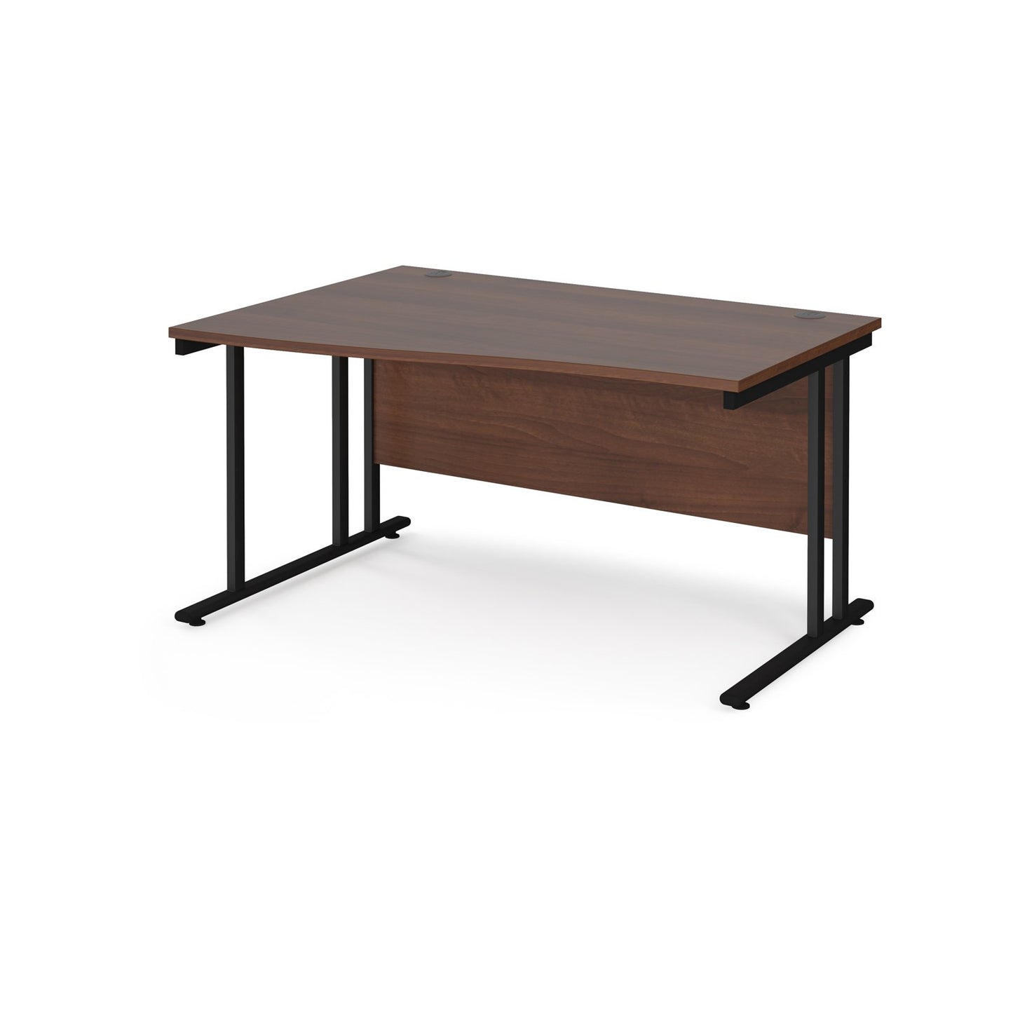 Maestro 25 cantilever left hand wave desk - Oak