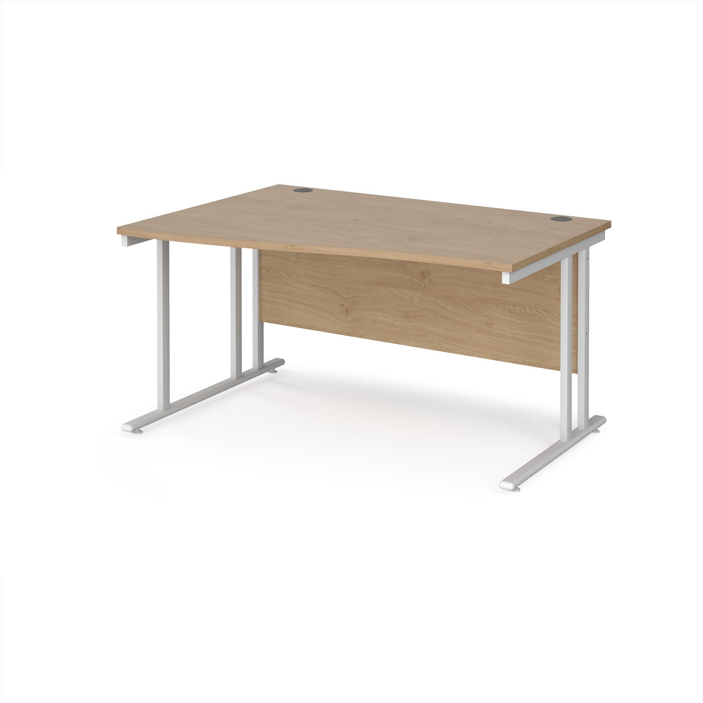 Maestro 25 cantilever left hand wave desk - MC14WLWHKO