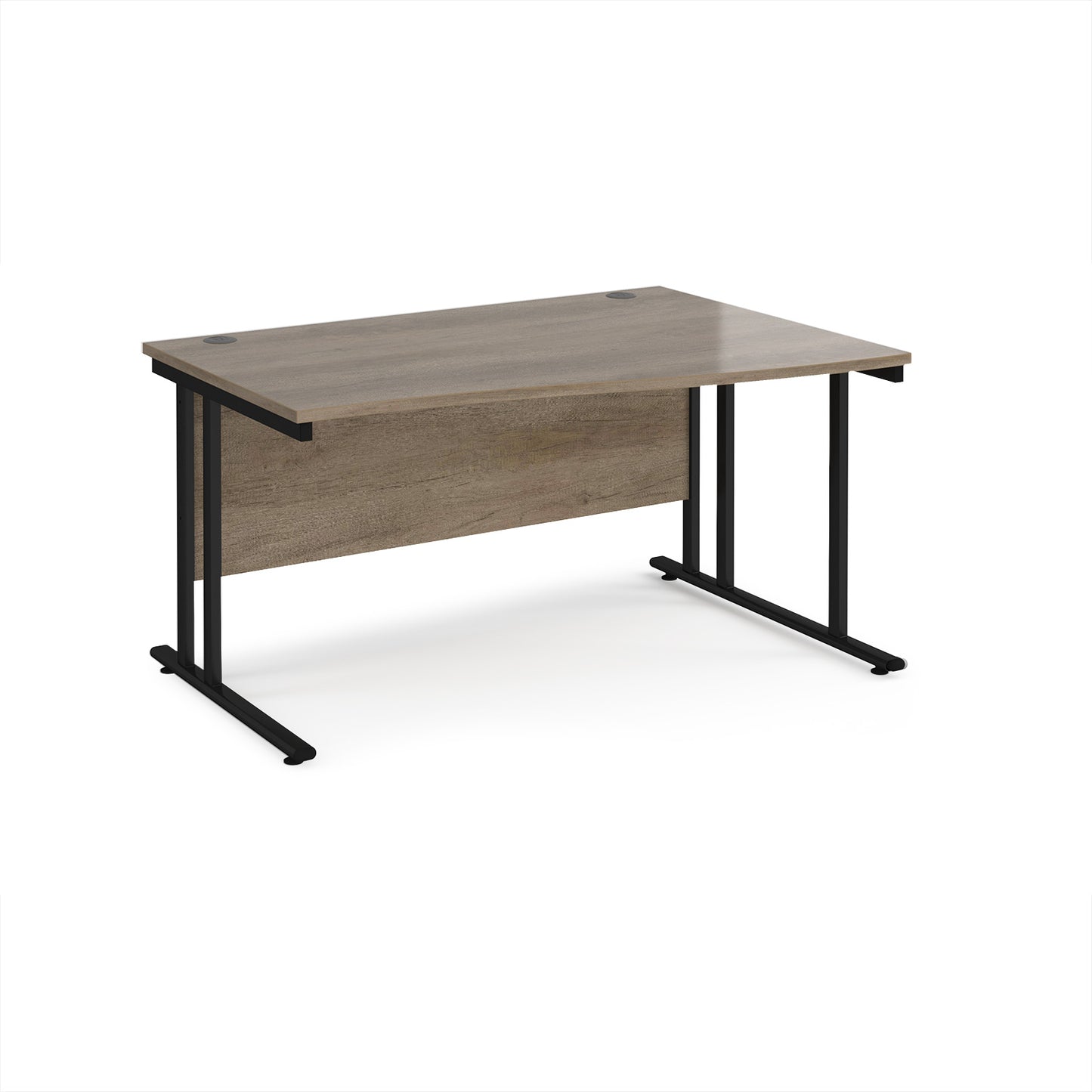 Maestro 25 cantilever right hand wave desk - MC14WRKNO