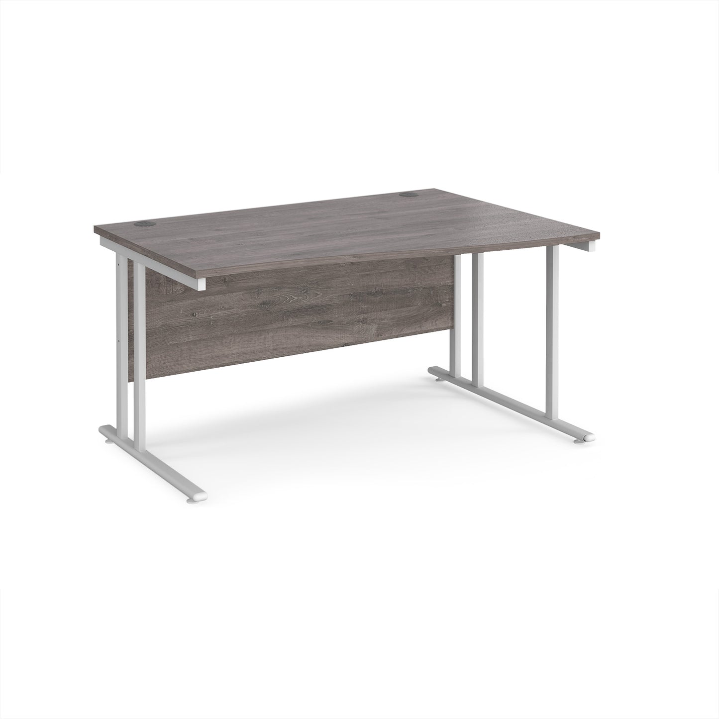 Maestro 25 cantilever right hand wave desk - MC14WRWHGO