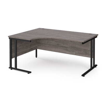 Maestro 25 cantilever left hand ergonomic desk - MC16ELKGO