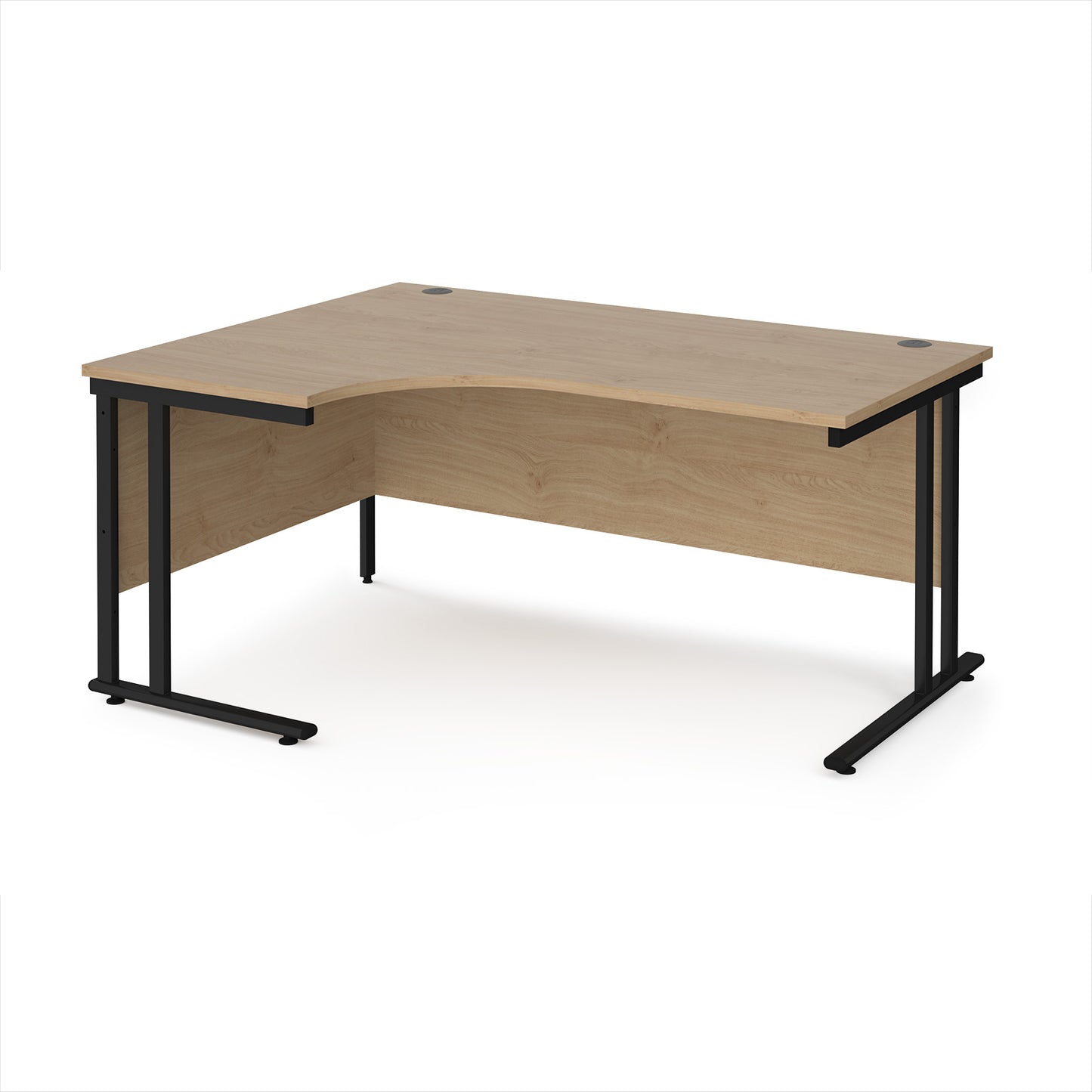 Maestro 25 cantilever left hand ergonomic desk - MC16ELKKO