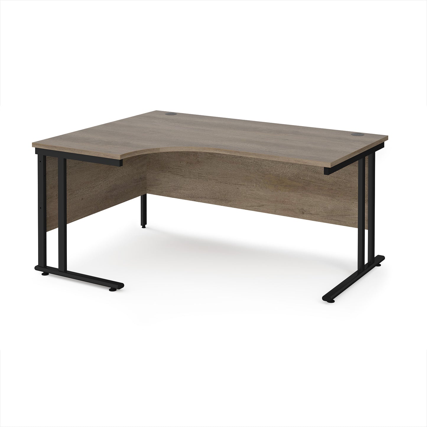 Maestro 25 cantilever left hand ergonomic desk - MC16ELKNO