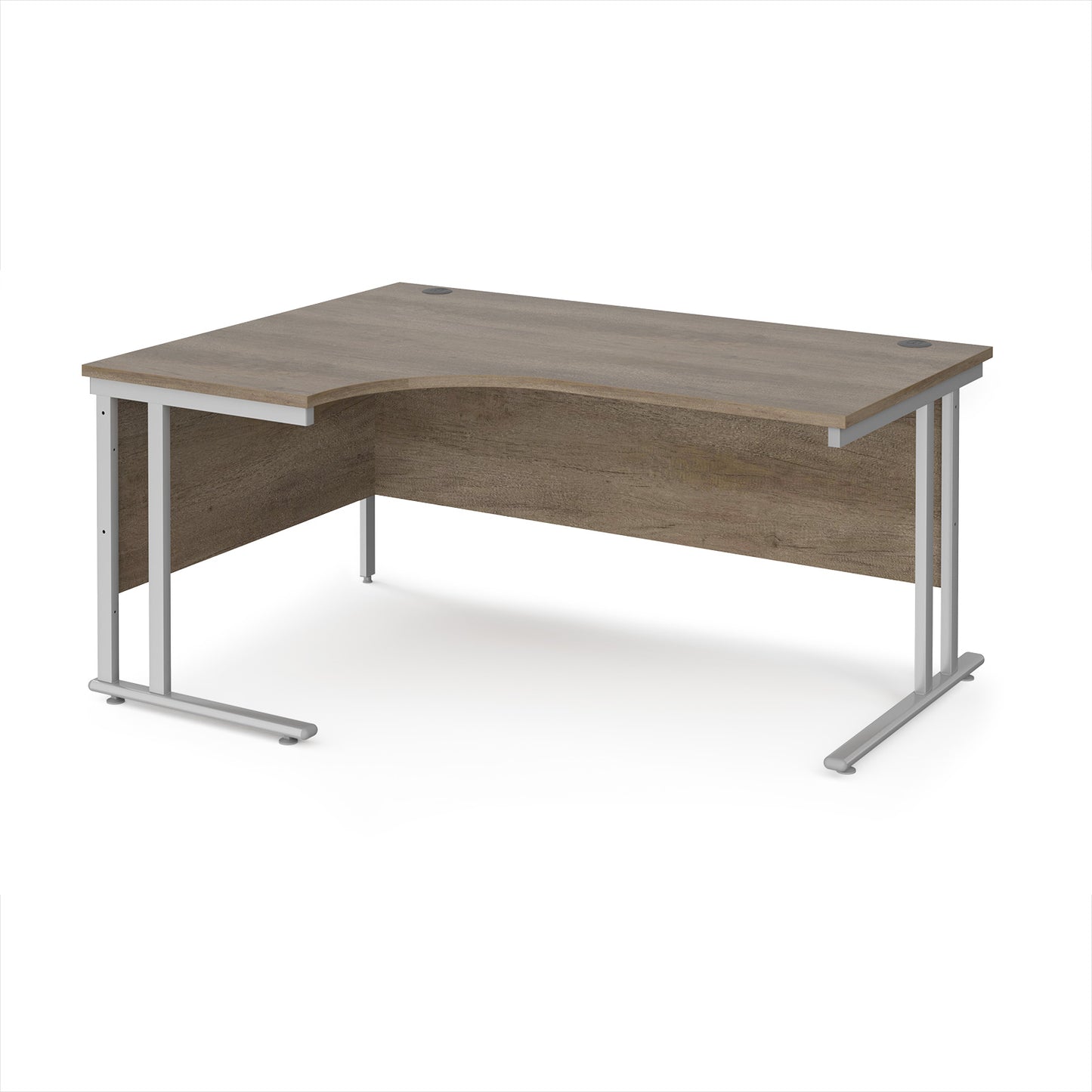 Maestro 25 cantilever left hand ergonomic desk - MC16ELSNO