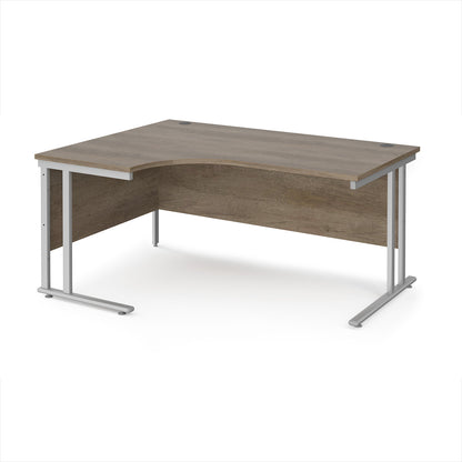 Maestro 25 cantilever left hand ergonomic desk - MC16ELSNO