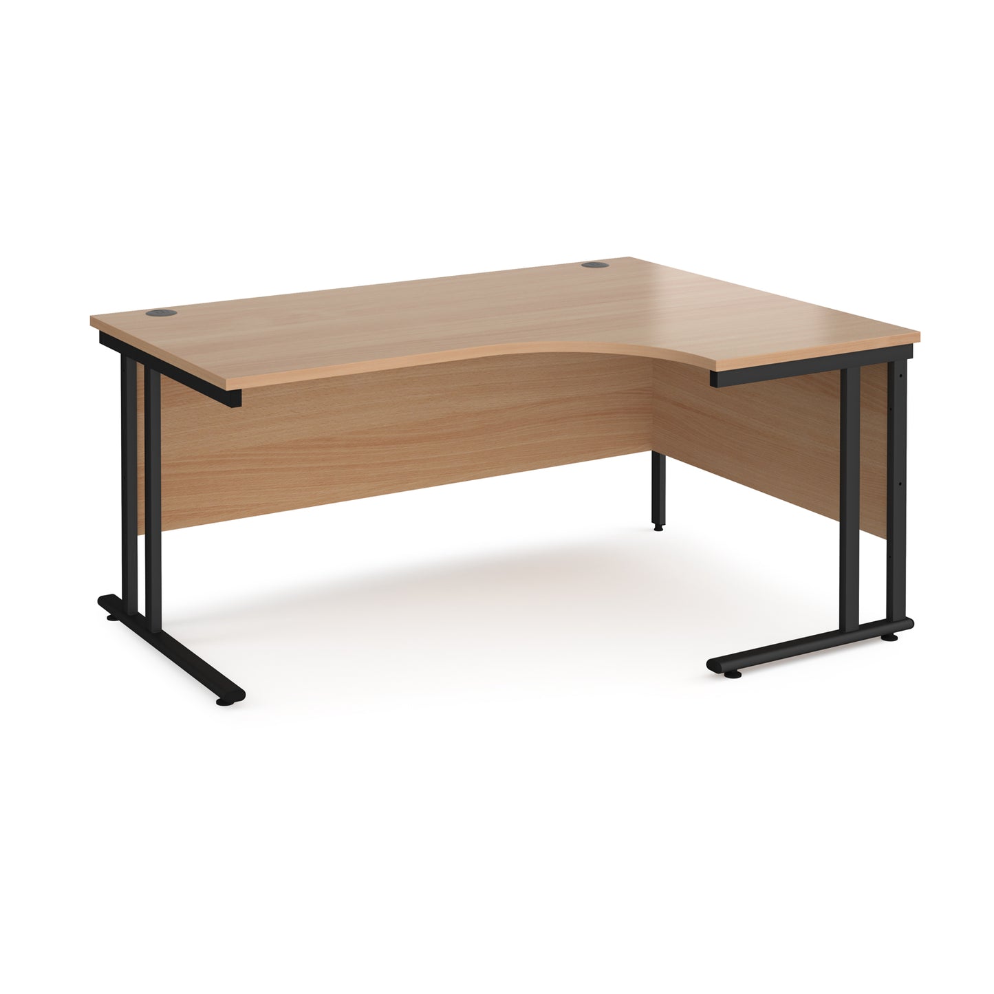 Maestro 25 cantilever right hand ergonomic desk - MC16ERKB