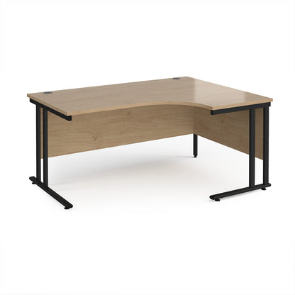 Maestro 25 cantilever right hand ergonomic desk - MC16ERKKO