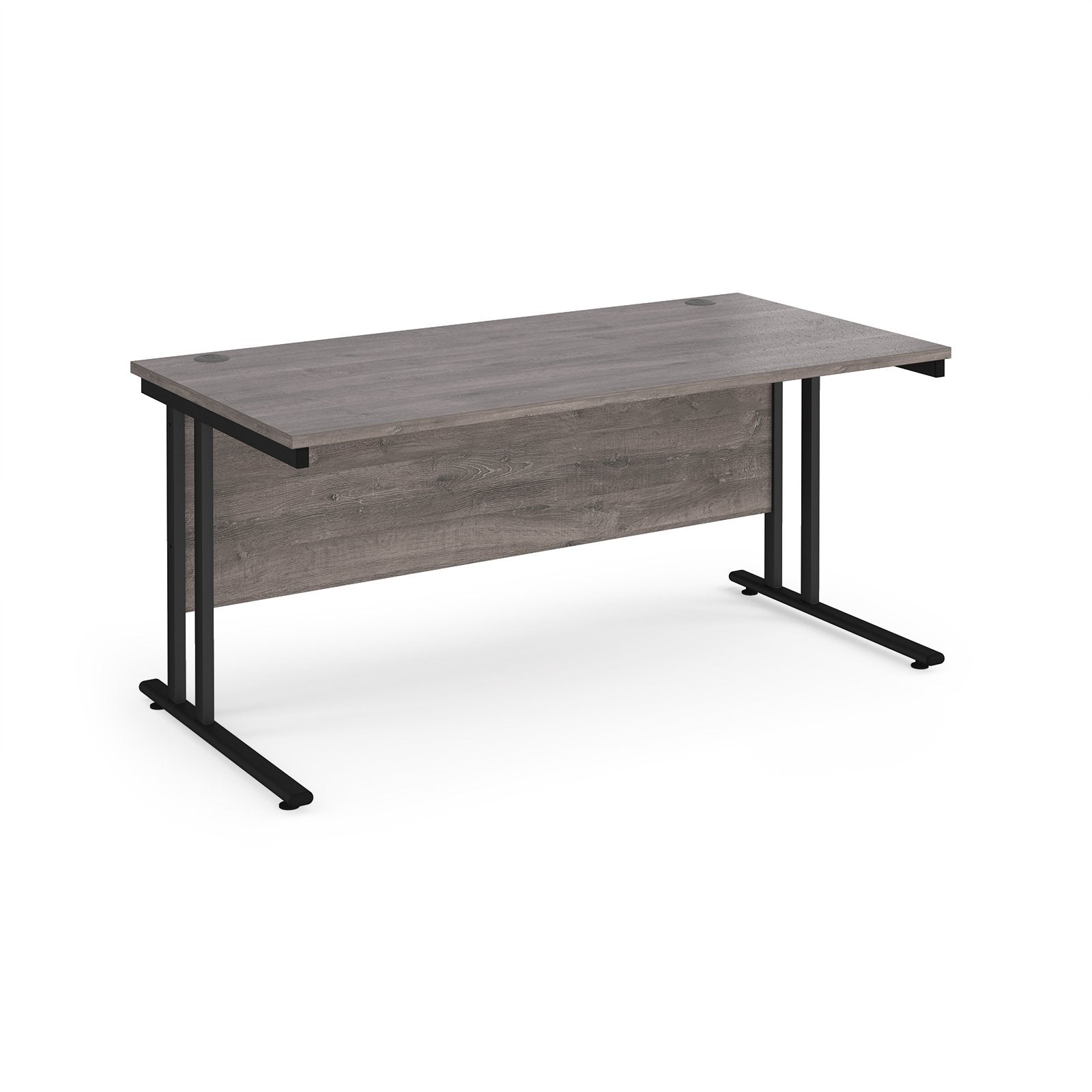 Maestro 25 Straight Office Desks – 800mm Deep Cantilever Workstation Desks – Available in Multiple Sizes & Colours