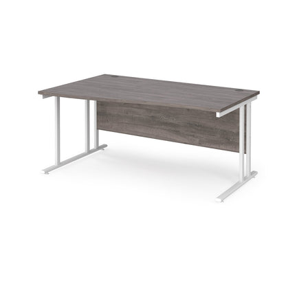 Maestro 25 cantilever left hand wave desk - Oak