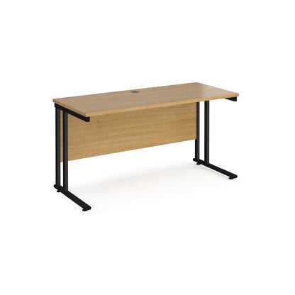 Maestro 25 cantilever 600mm deep desk