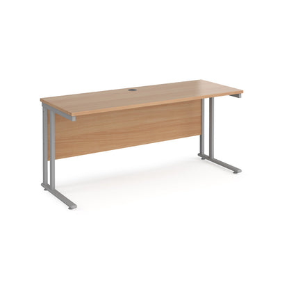 Maestro 25 cantilever 600mm deep desk