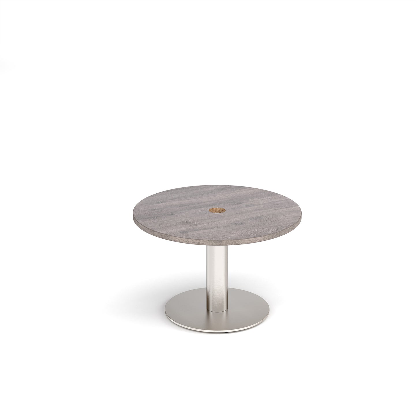 Monza circular power ready coffee table - MCC800-CO-BS-GO