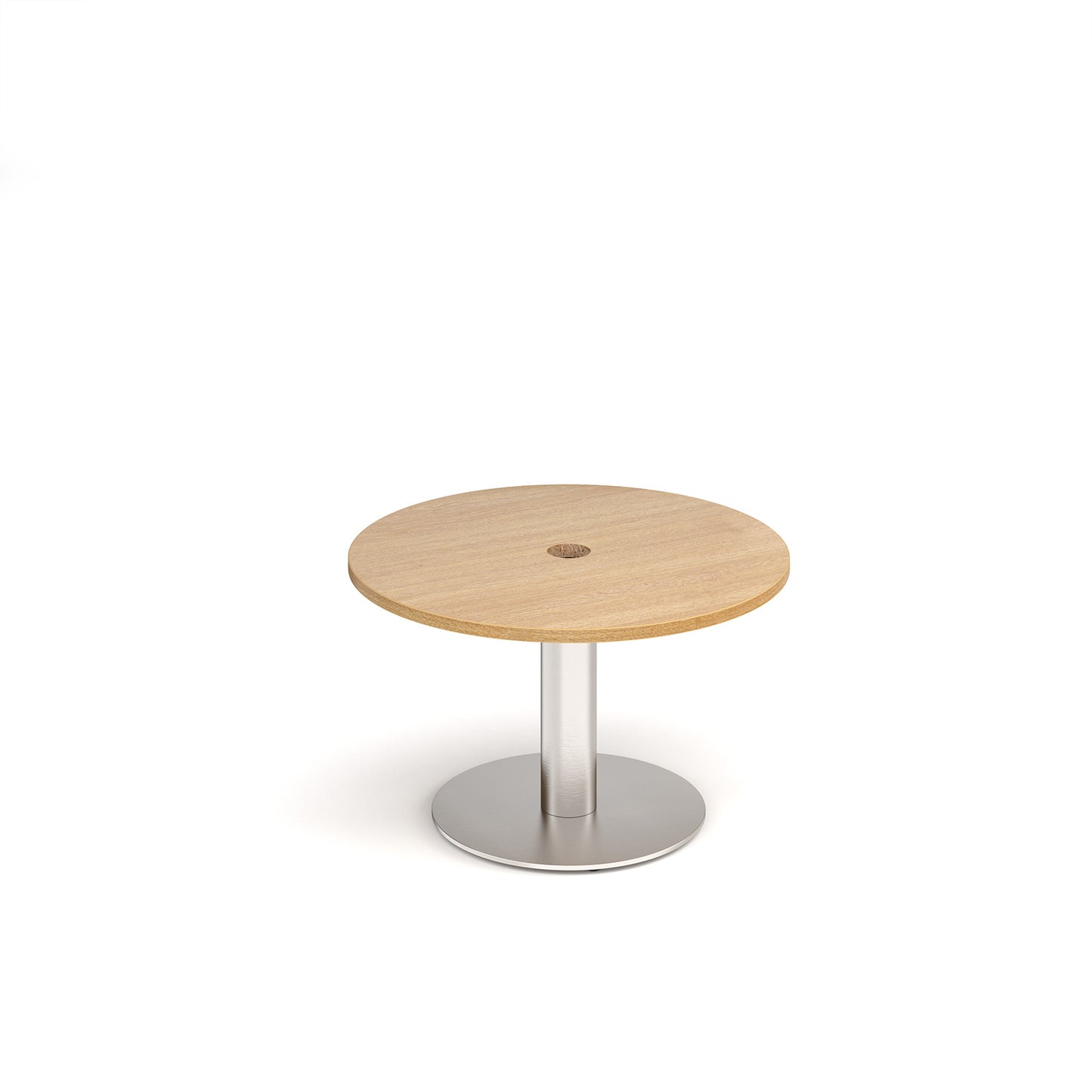Monza circular power ready coffee table - MCC800-CO-BS-O