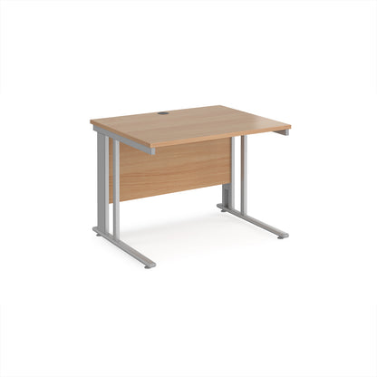Maestro 25 cable managed 800mm deep desk - MCM10SB
