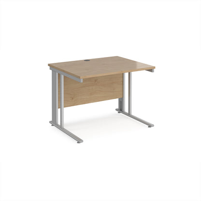 Maestro 25 cable managed 800mm deep desk - MCM10SKO