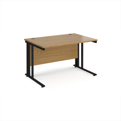 Maestro 25 cable managed 800mm deep desk - MCM12KO