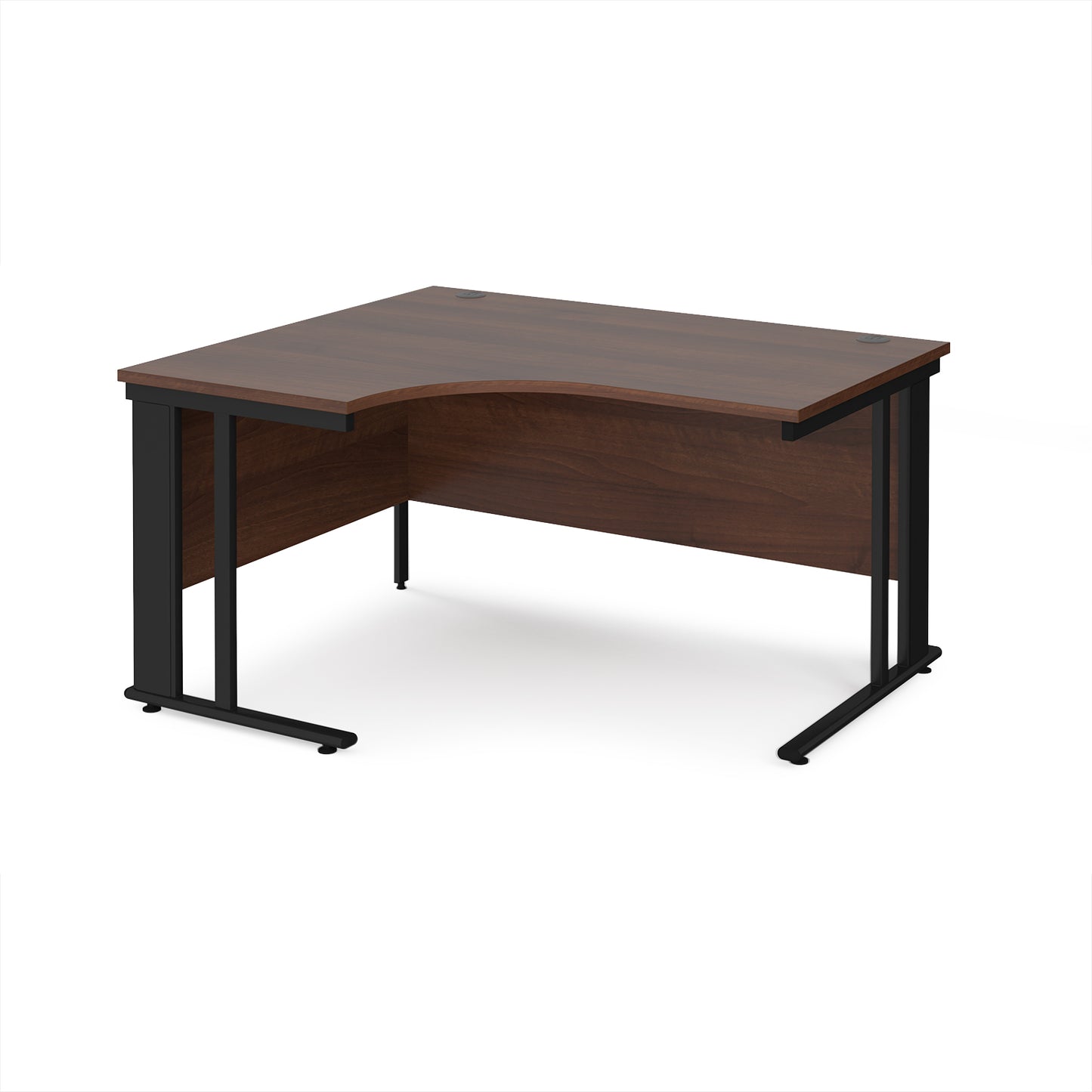 Maestro 25 cable managed left hand ergonomic desk - MCM14ELKW