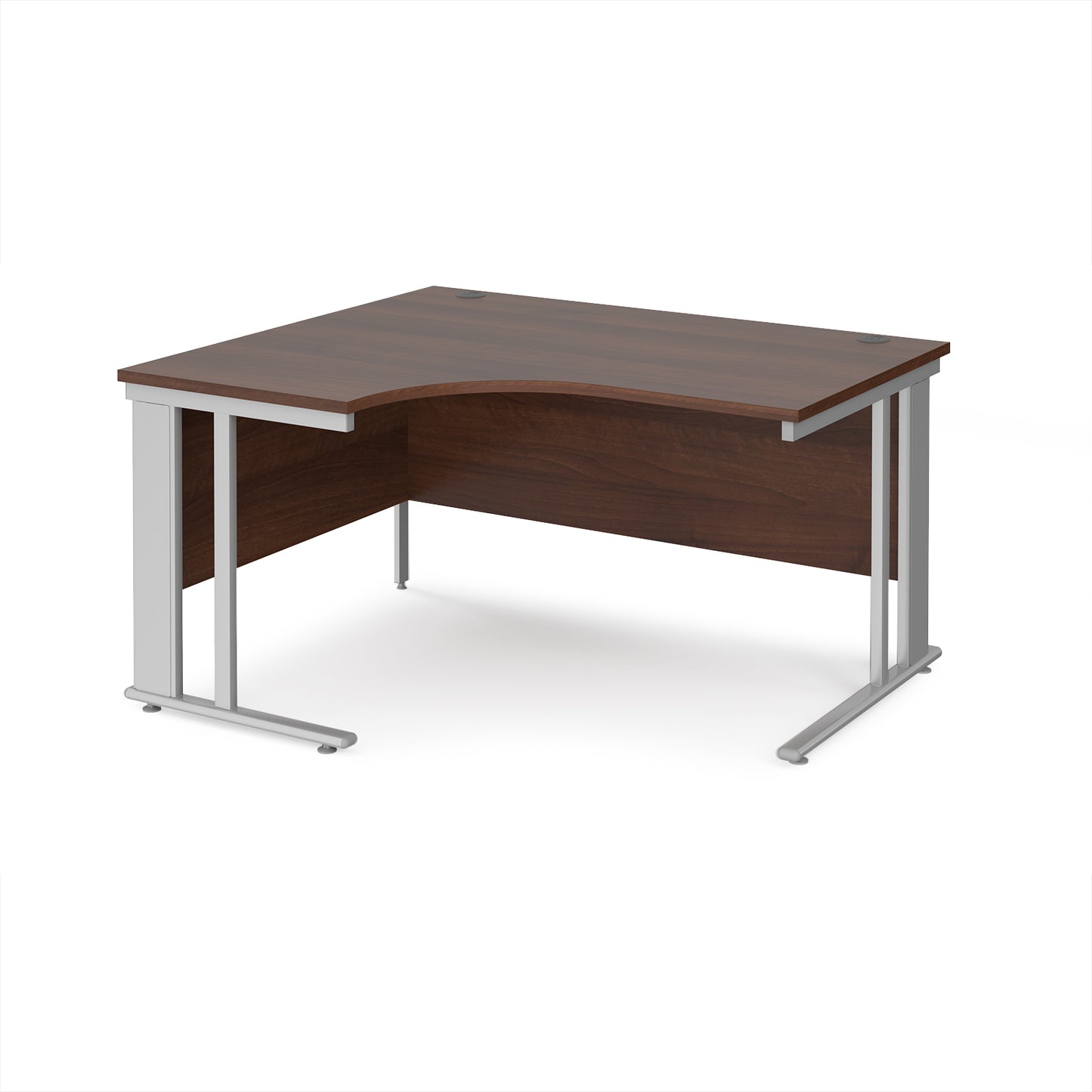 Maestro 25 cable managed left hand ergonomic desk - MCM14ELSW