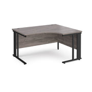 Maestro 25 cable managed right hand ergonomic corner desk