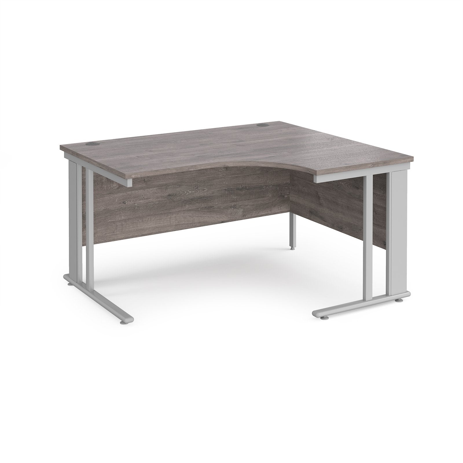 Maestro 25 cable managed right hand ergonomic corner desk