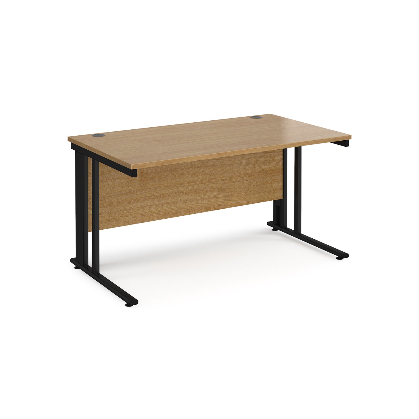 Maestro 25 cable managed 800mm deep desk - MCM14KO