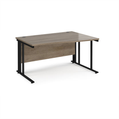 Maestro 25 cable managed right hand wave desk - MCM14WRKNO