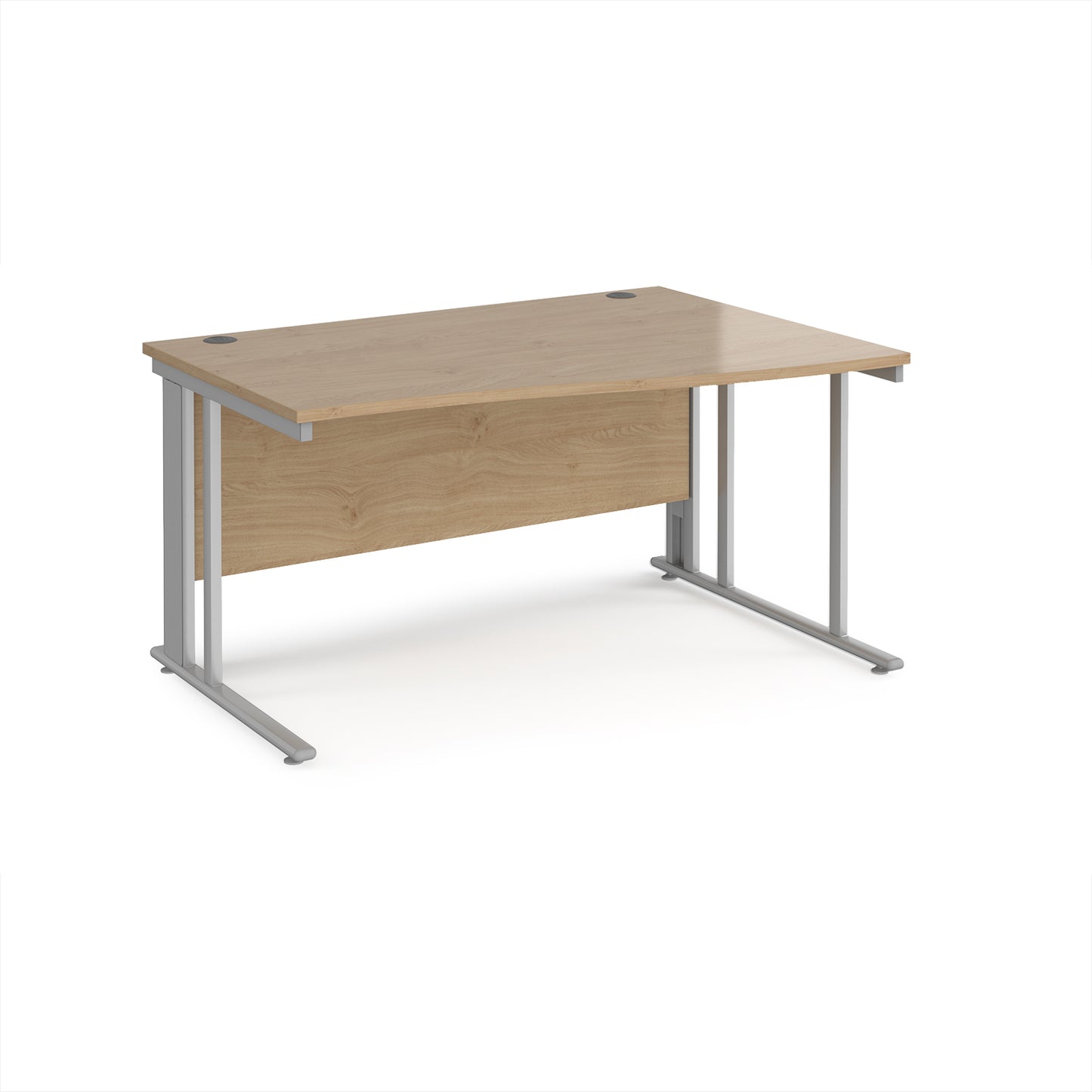Maestro 25 cable managed right hand wave desk - MCM14WRSKO
