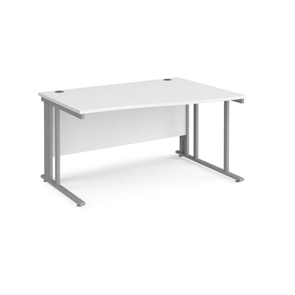 Maestro 25 cable managed right hand wave desk