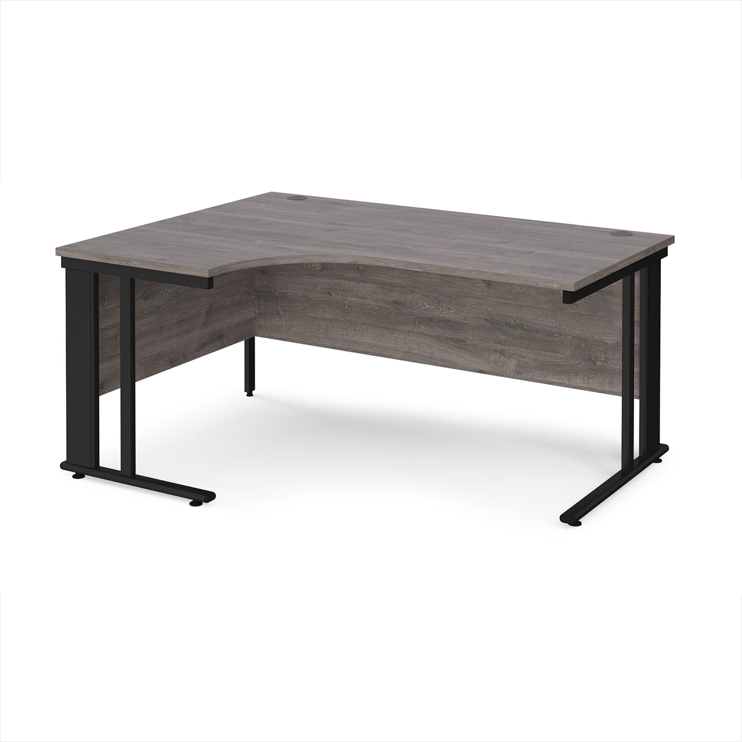 Maestro 25 cable managed left hand ergonomic desk - MCM16ELKGO