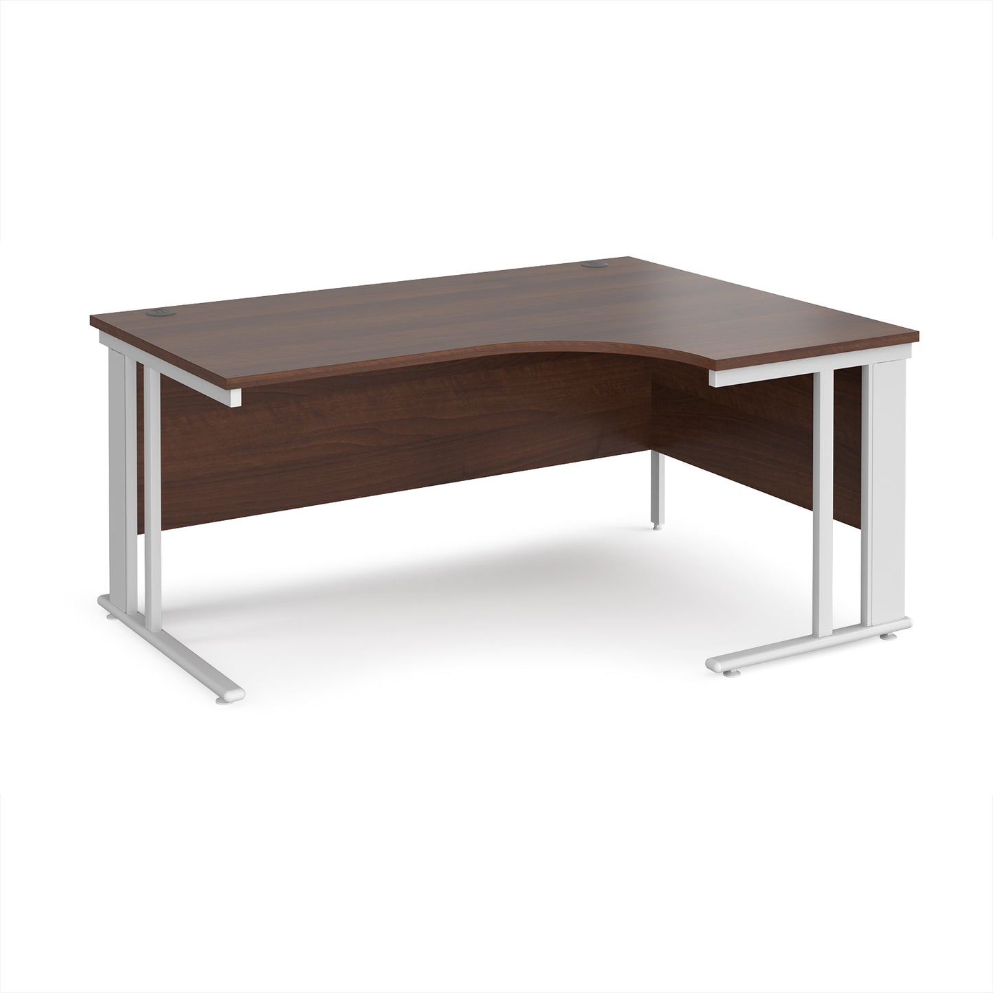 Maestro 25 cable managed right hand ergonomic desk - MCM16ERWHW