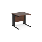 Maestro 25 Straight Office Desk – 800mm Deep with Cantilever Leg Frame – Available in Multiple Sizes & Colours