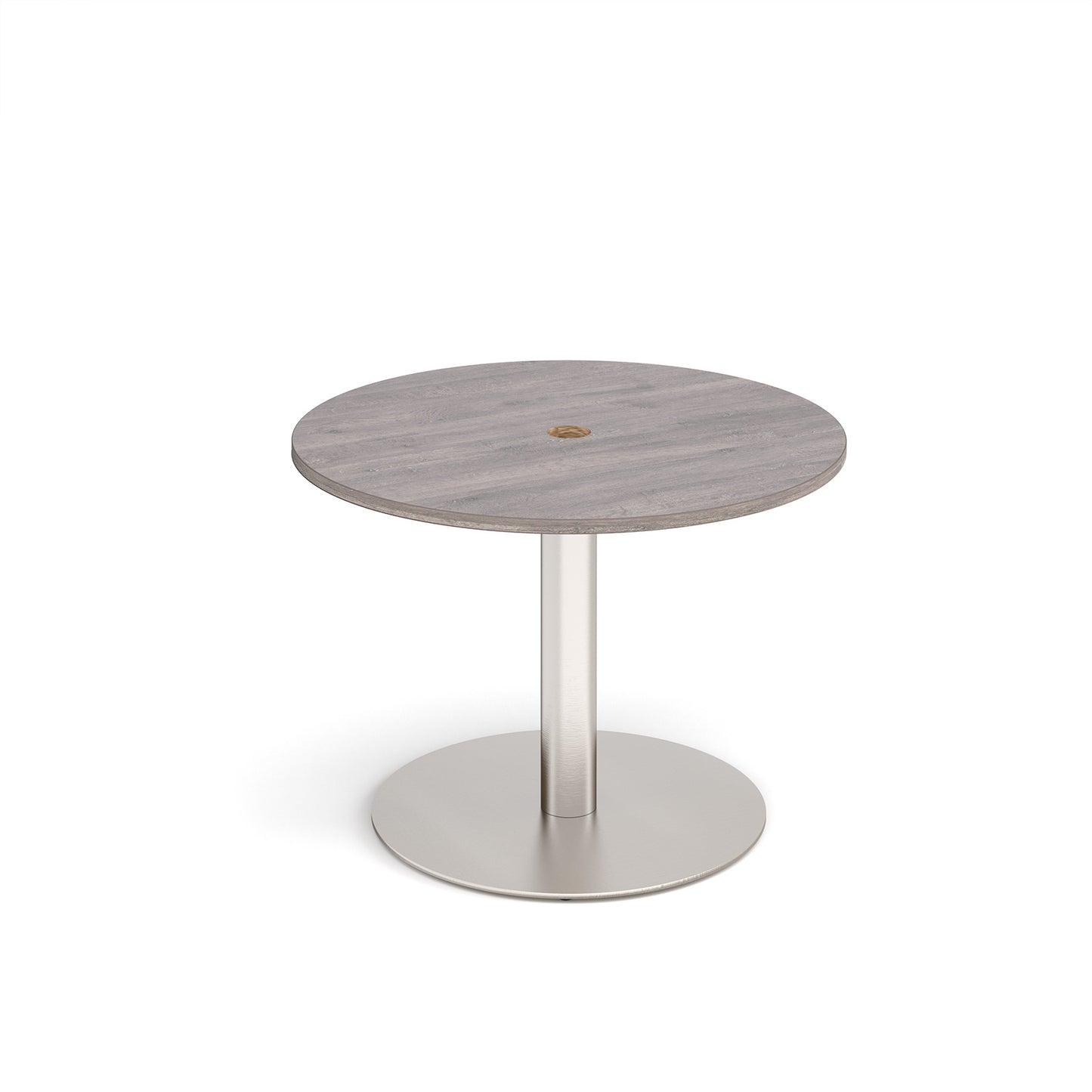 Monza circular power ready dining table - MDC800-CO-BS-GO