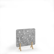 Moon Accoustic Floor Standing Screen Wooden Legs