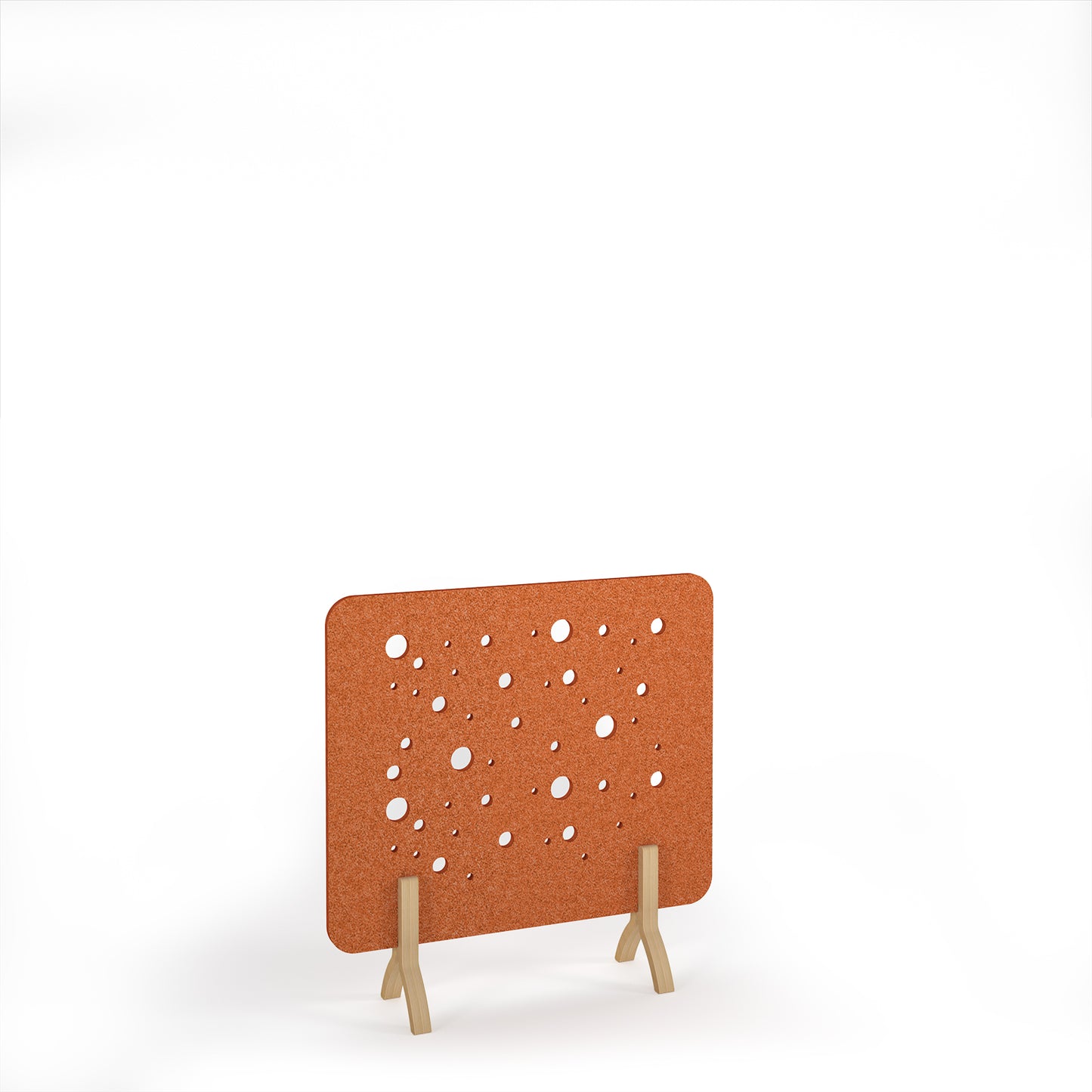 Moon Accoustic Floor Standing Screen Wooden Legs - MFSC1200-WF-TA