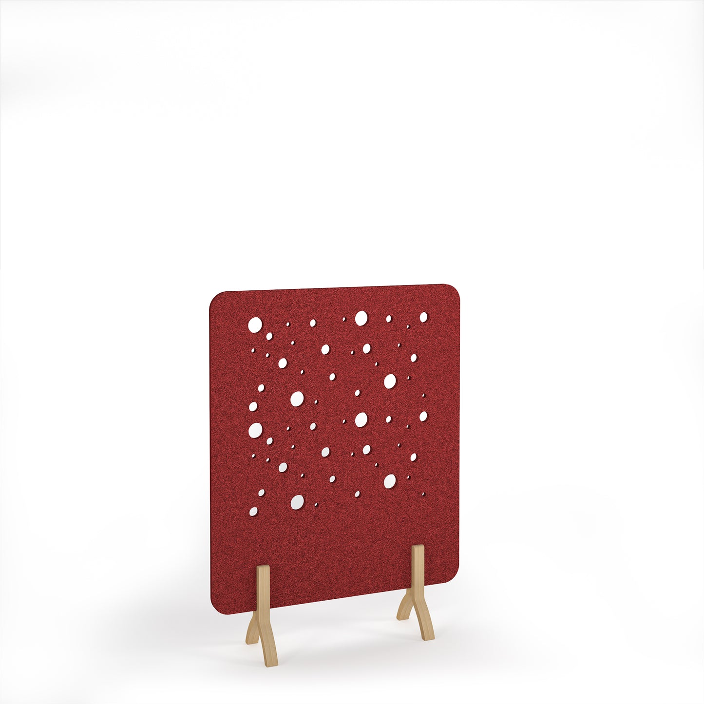 Moon Accoustic Floor Standing Screen Wooden Legs - MFSC1600-WF-PR