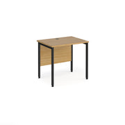 Maestro 25 Straight Office Desk – 600mm Deep H-Frame Workstation Desk – Available in Multiple Sizes & Colours