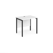 Maestro 25 Straight Office Desk – 600mm Deep H-Frame Workstation Desk – Available in Multiple Sizes & Colours