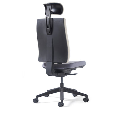 Miku fabric back plus headrest
