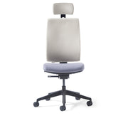 Miku fabric back plus headrest