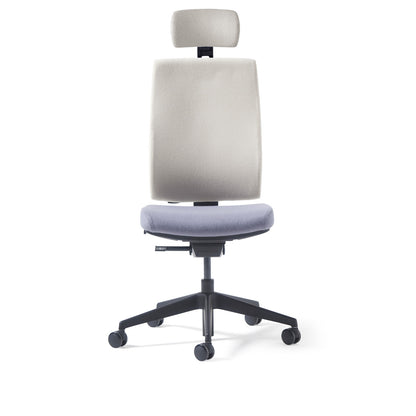 Miku fabric back plus headrest