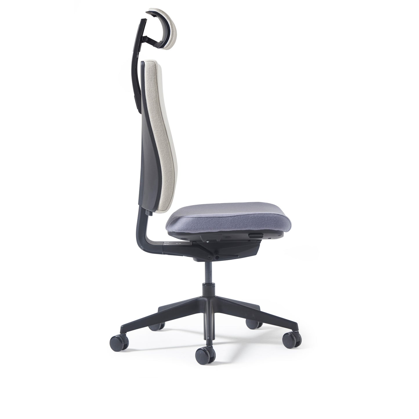 Miku fabric back plus headrest