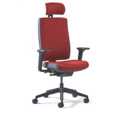 Miku fabric back plus headrest