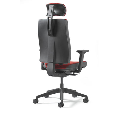 Miku fabric back plus headrest