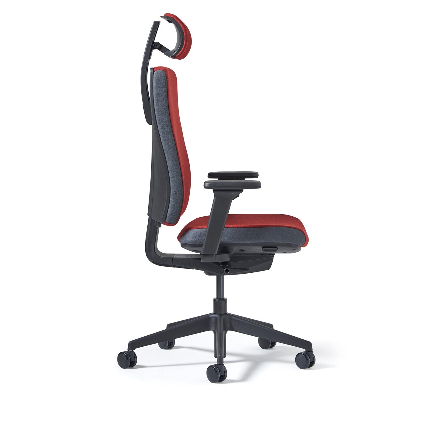Miku fabric back plus headrest