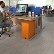 Bisley slimline steel pedestal