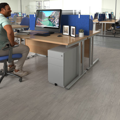 Bisley slimline steel pedestal