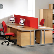 Momento straight desk 800mm deep