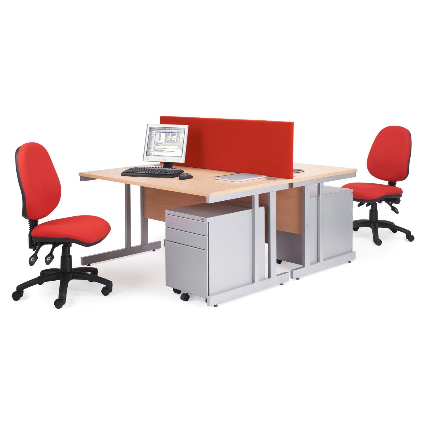 Momento left hand ergonomic desk